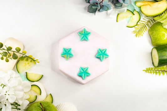 Lime Basil and Mandarin Stars - Alchemy and Rose